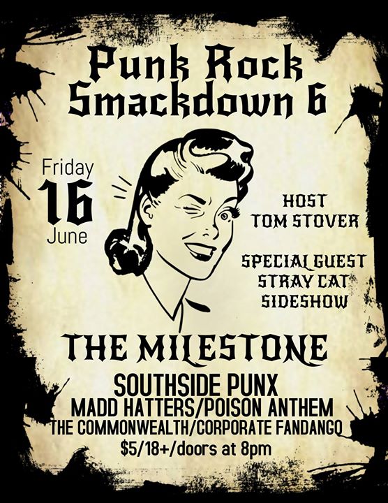 Punk Rock Smackdown 6 (Charlotte) Flyer