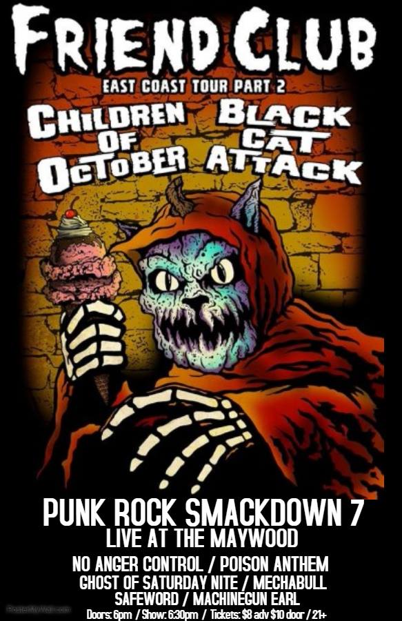 Punk Rock Smackdown 7 (Charlotte) Flyer
